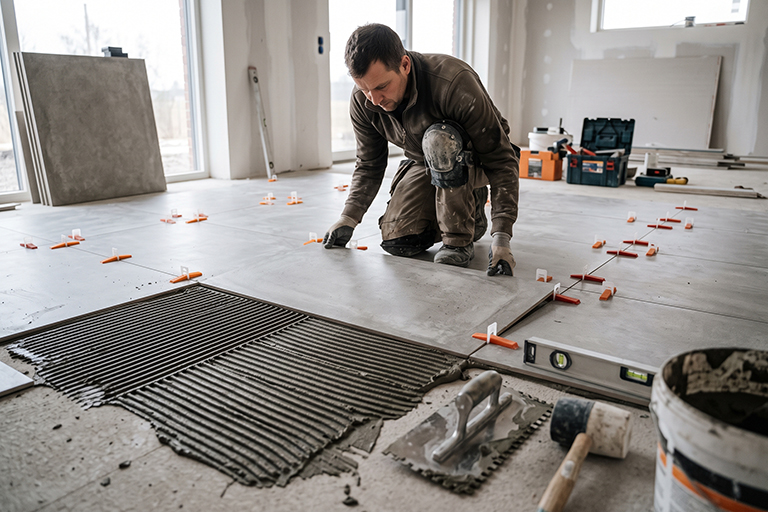 Why Is a Tile Leveling System Important for Large-Format Tile Installation?